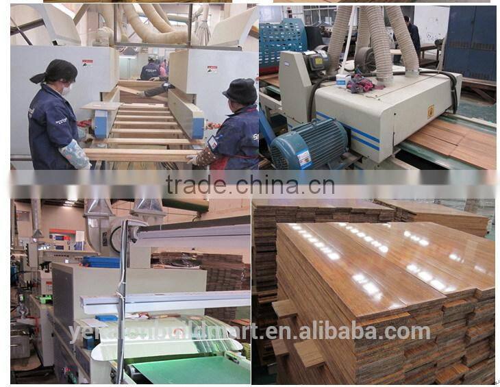 New Arrival Fashional Mahogany Color Flooring Teak Color Bamboo Flooring Decoration Building Materials