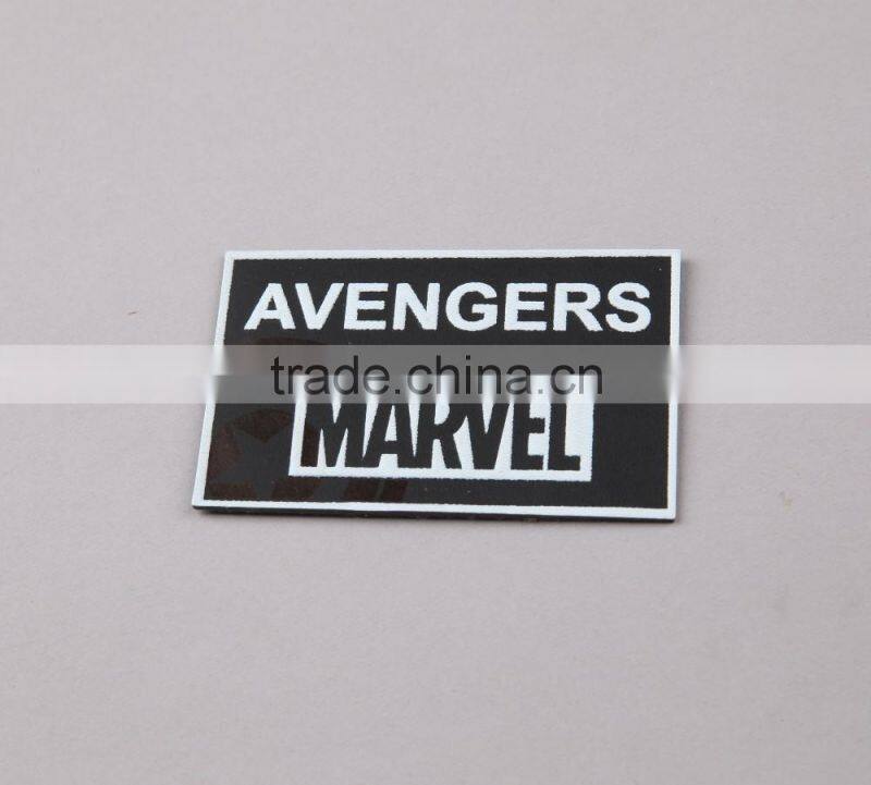 Special Design Printing Desbossed Logo Leather Label