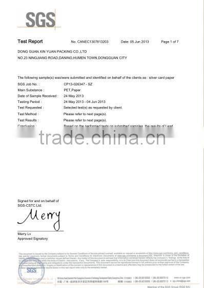 Made in china Round covered foil gold paper cake pad