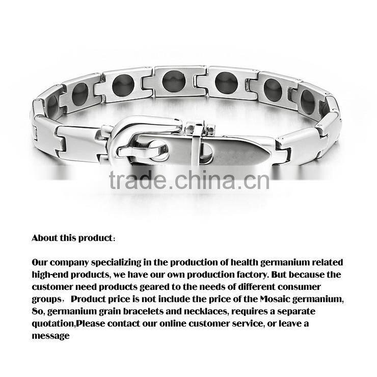 wholesale couple new jewelry health germanium bracelet jewelry