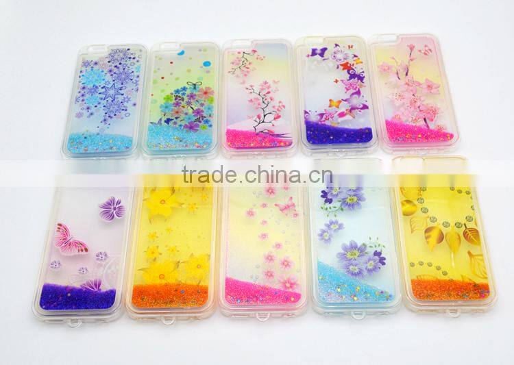 2016 hot selling liquid clear tpu case for iPhone6