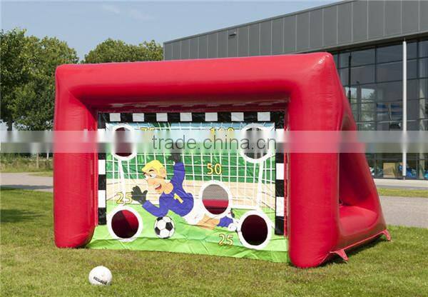 hot sell ! inflatable soccer darts game / inflatable sports game / inflatable football toss