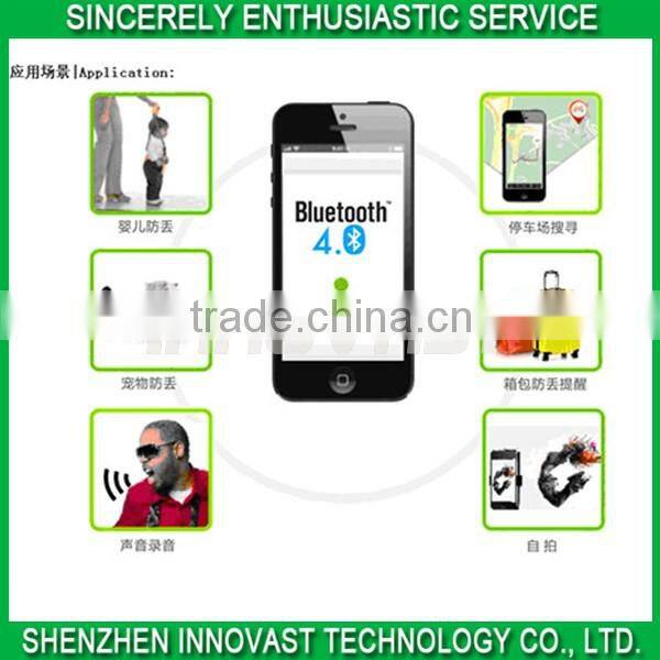 Newest Smart Recording Anti-loss Alarm GPS Phone Selfie Camera Button With Free App