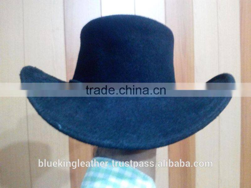 SUPER SUEDE LEATHER COWBOY WESTERN AUSI STYLE OUTBACK BUSH HAT