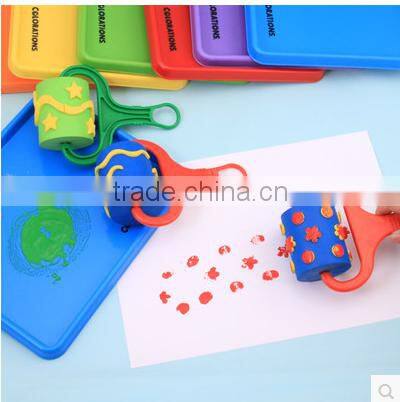 funny foam EVA roller stamp for kids