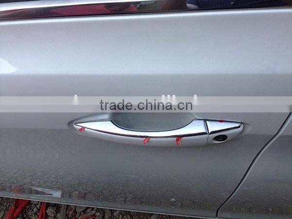 ABS Chrome 8 Pcs Door Handle Cover 2 For Peug eot 408 Car Parts Accessories 2014