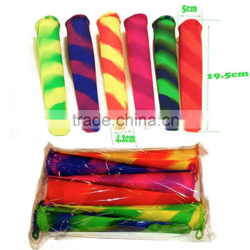 Home & Garden Ice Cream Tools set OF 6 silicone ice cream pop jelly mold