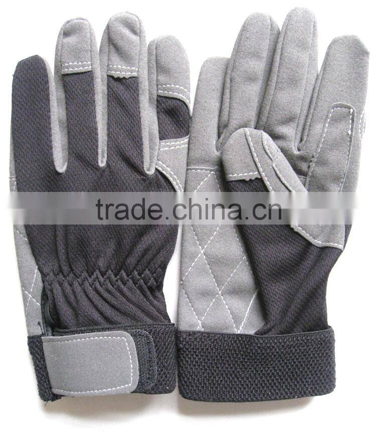 Wholesale Price Microfiber Leather Automotive Mechanic Gloves