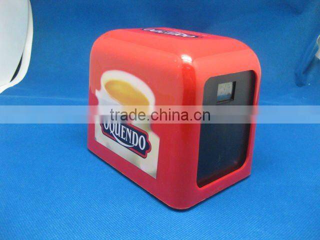 plastic new design tissue box napkin holder for best sell