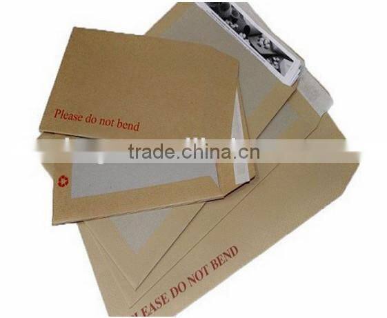 custom logo printed cardboard envelope