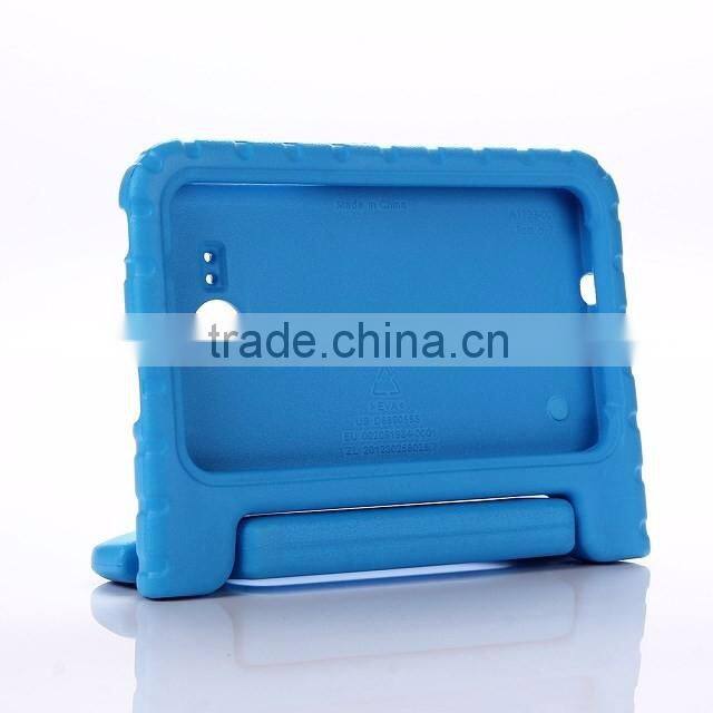 Factory price kid proof silicone kids 7 inch tablet case with handle for Samsung galaxy tab a 7'' t280