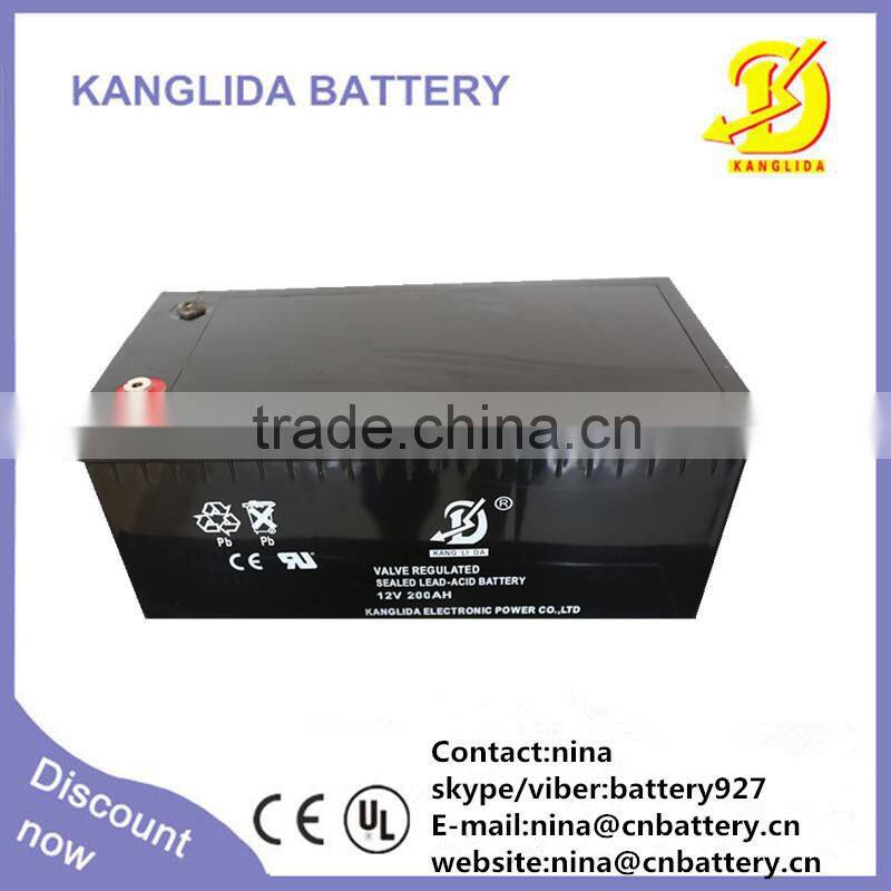 high power 6v7ah deep cycle lead acid battery for lighting system