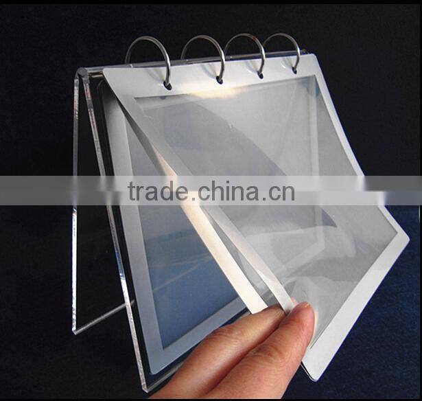 fashion and hot sell acrylic calendar