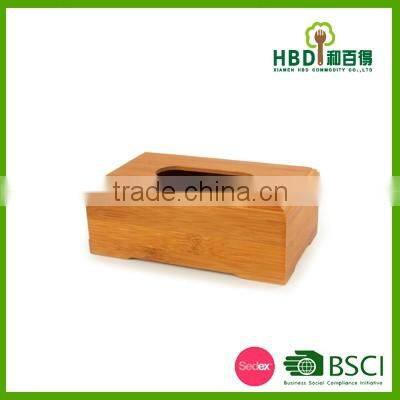 Totally bamboo paper box/wooden paper tissue box