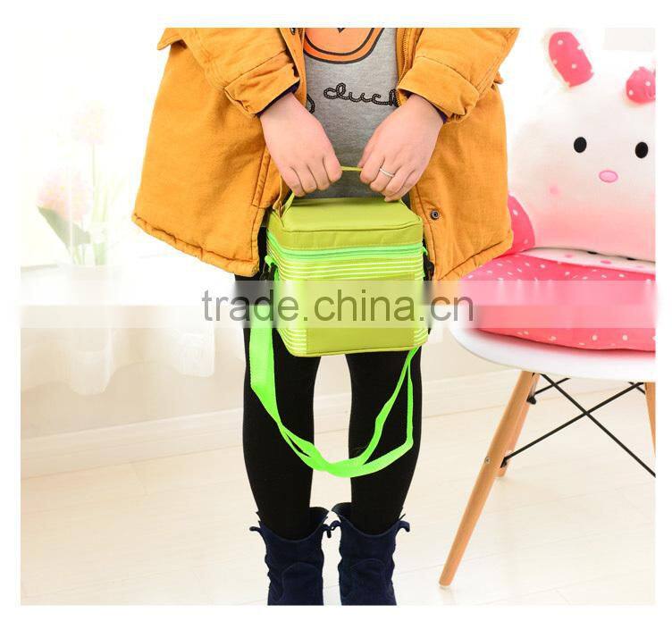 2015 new design 6 can picnic insulated cooler lunch bag
