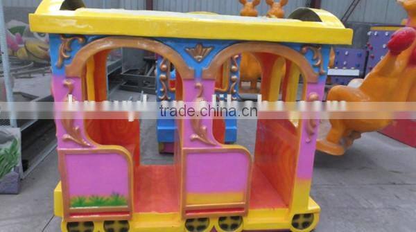 2015 new! amusement park electric track ocean train rides,amusement park rides track train