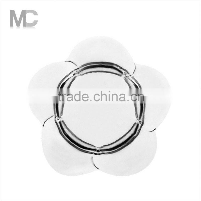 Flower Shaped Decorative Votive Tealight Glass Candle Holder