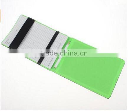 Unique design real leather golf accessory scorecard case holder