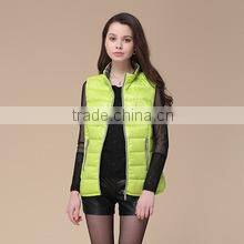 supplier for new high quality no sleeve jacket