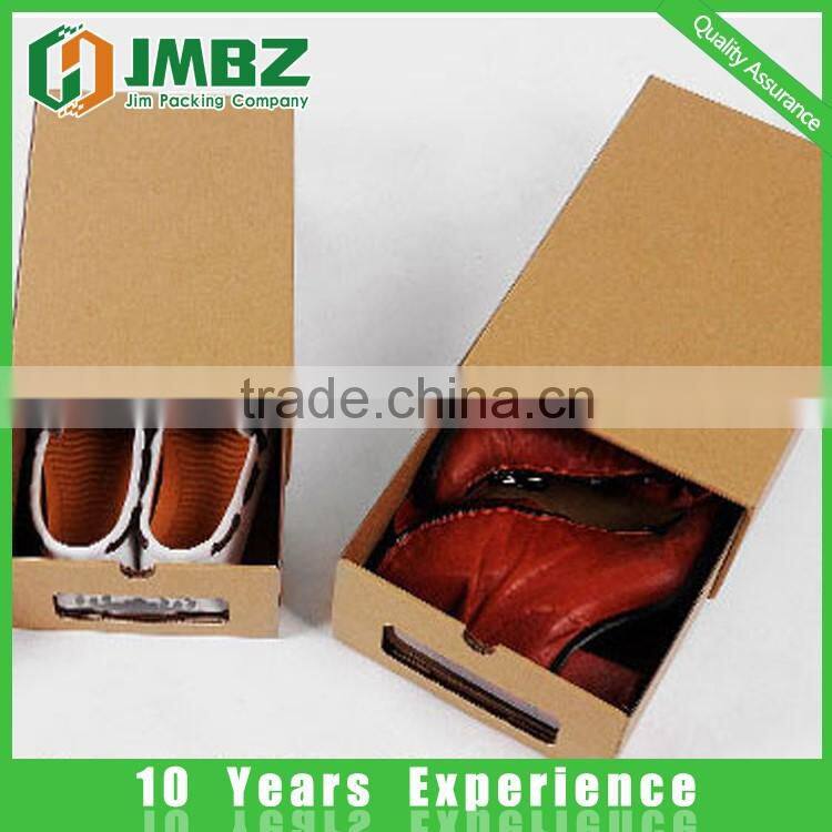 Custom corrugated drawer Box with clear window