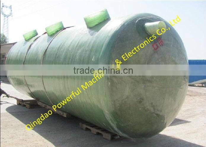FRP Septic Tank For Sewage Treatment (fiber reinforeced plastic tank)