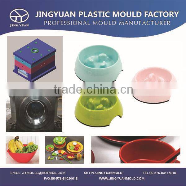 Zhejiang OEM Factory Professional Plastic Automatic Pet Feeder Moulds /Automatic Animal Feeder Bowl Injection Molds Manufacturer