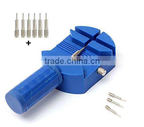 Watch Back Case Holder Opener Pin Link Remover Spring Bar Repair Tool Kit