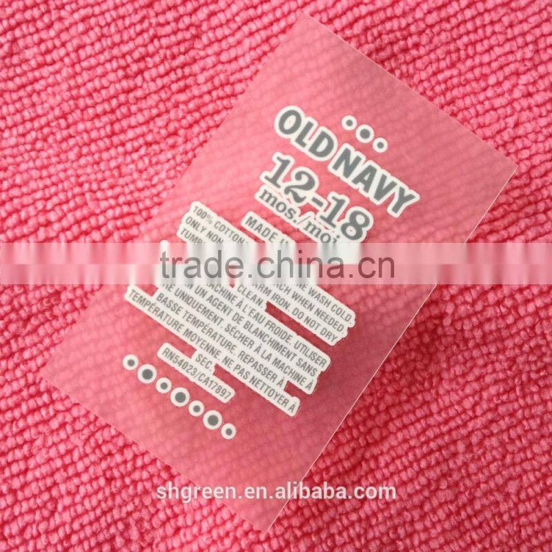 Anti-washed transfer sticker for fabric curtain/pillow