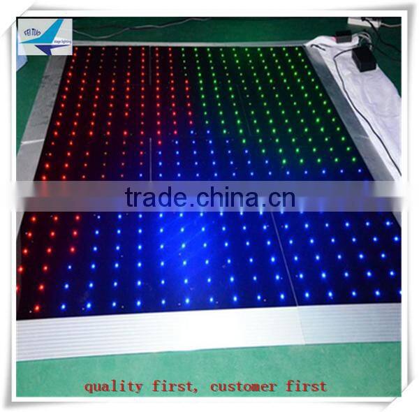 Computer control rgbw 4in1 led stage lighting video dance floor