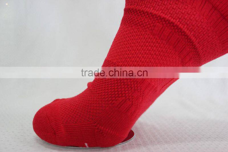 Men Women fashionable sports socks , jacquard nylon sport compression socks , colored compression sport socks