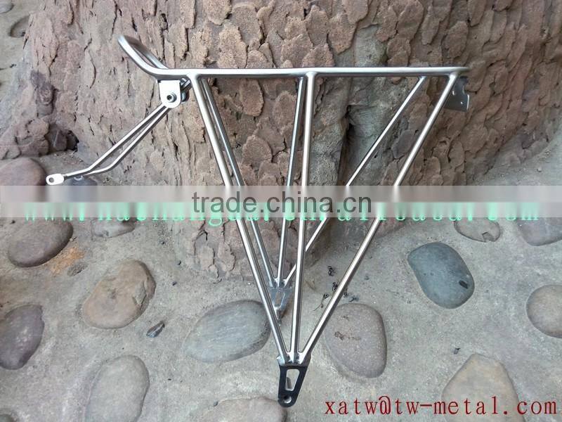 Titanium bicycle rear rack Ti rear rack titanium rear racks titanium bike rear rack xacd made