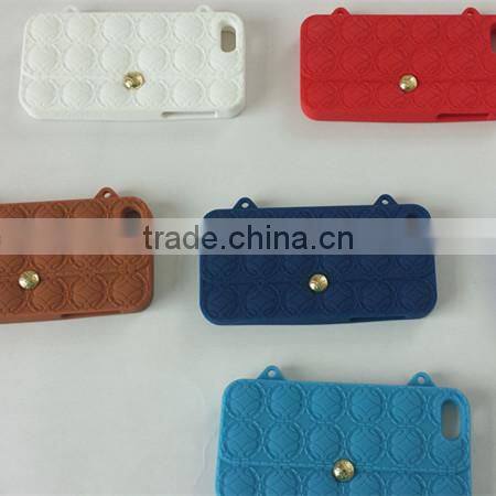 colorful silicone mobile phone case for iphone 5