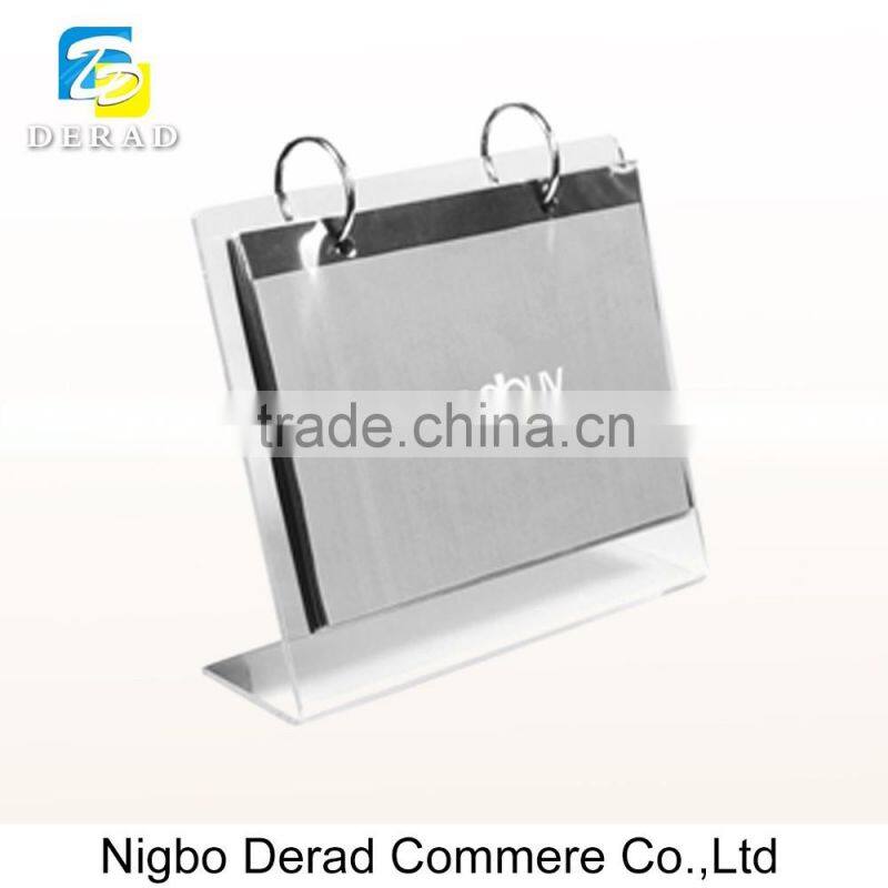 Acrylic Desk Calendar Photo Frame