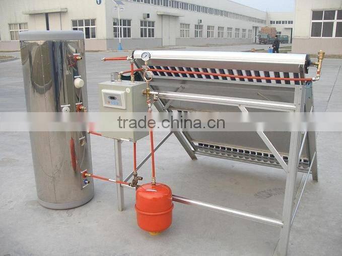 100% Clean Energy All Glass Vacuum Tube Solar Water Heater with Heat Pipe in the Vacuum Tube