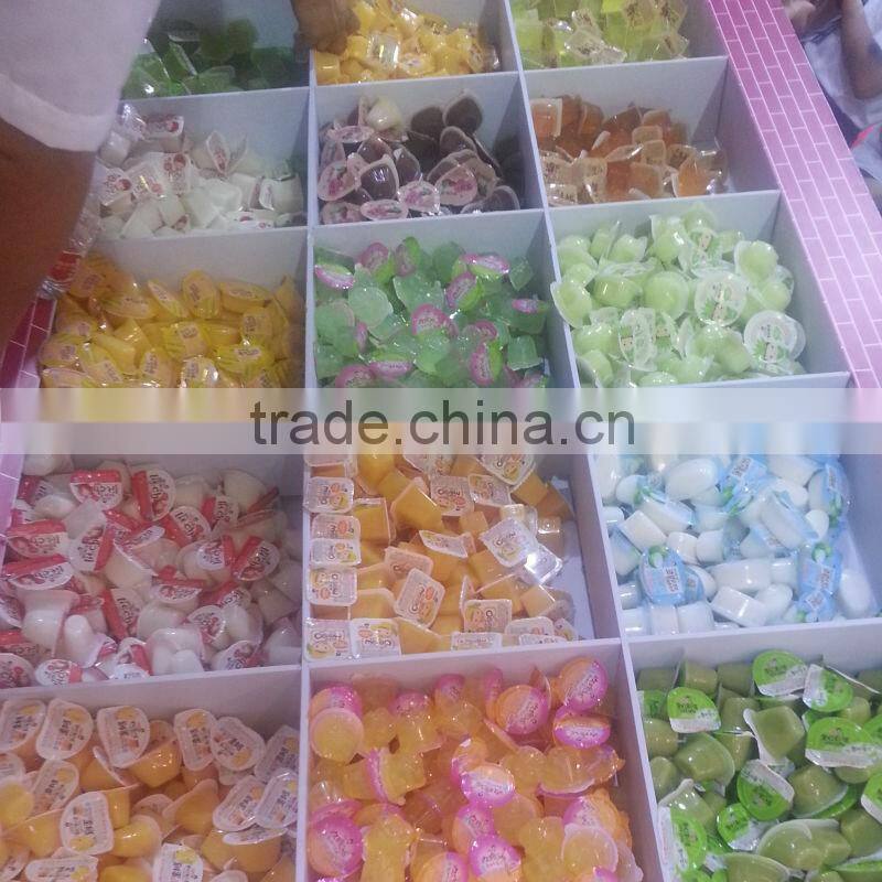 Plastic Jelly Pudding Cup Soft Lychee Fruit Drinks