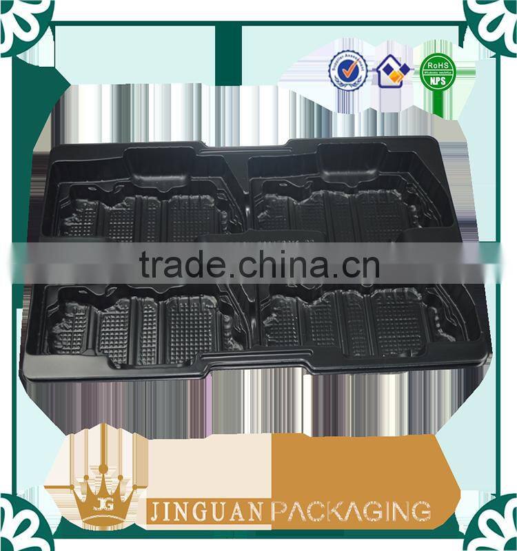 Custom logo Printed Thick Black Auto Parts Container