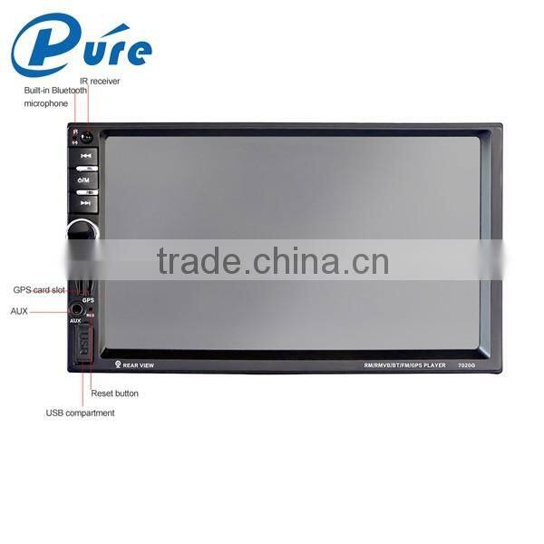 Audio Car MP5 Player with GPS Navigation Car MP5 Player 7 Inch Bluetooth Car MP5 Player