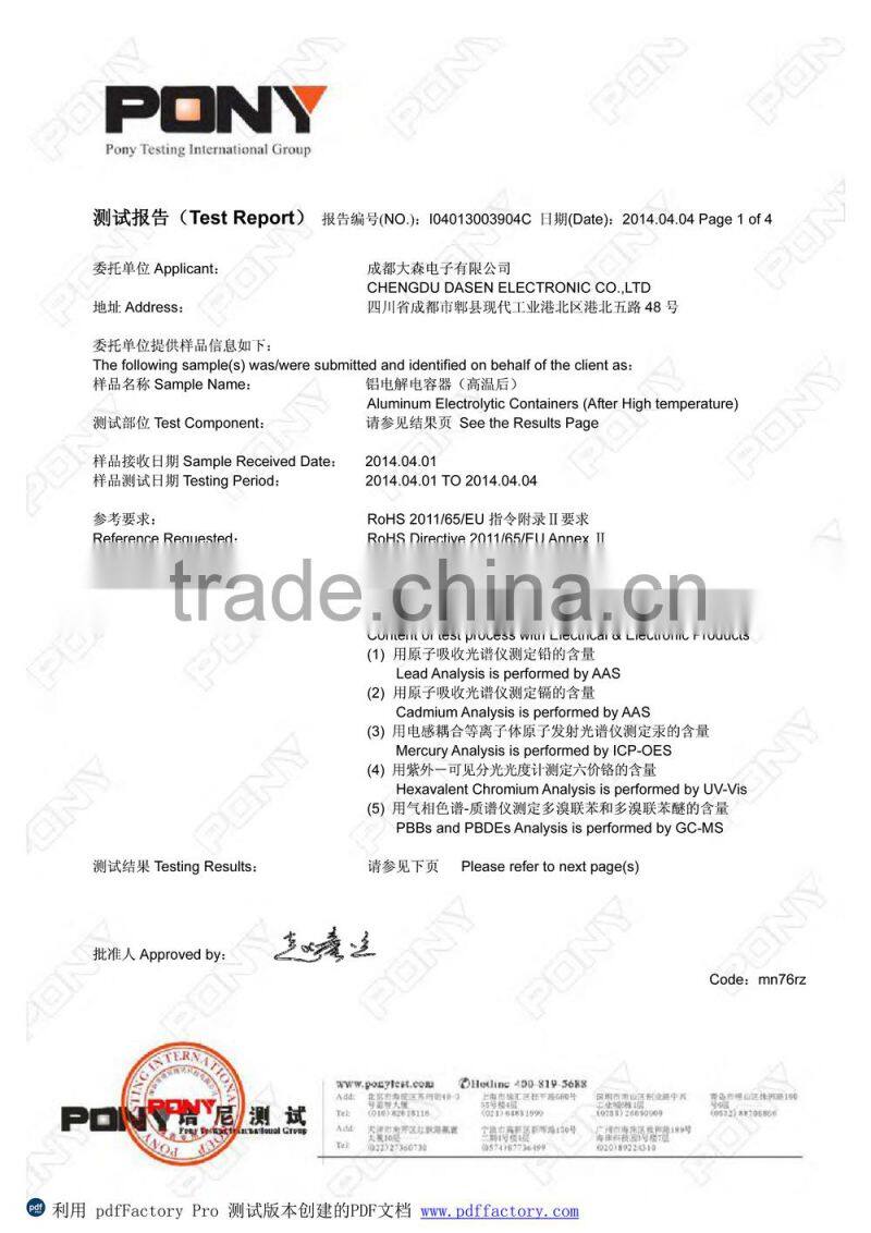 CBB16 CD13 CD285 super capacitor 4000V 2500uf aluminium electrolytic capacitor high voltage super capacitor as your request