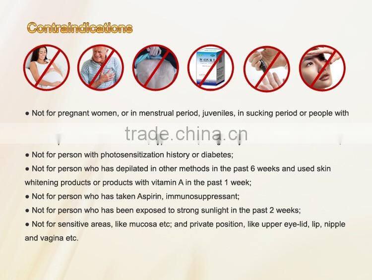 Professional 300,000 shots ipl flash lamp IPL machine ipl depilation machine for hair removal