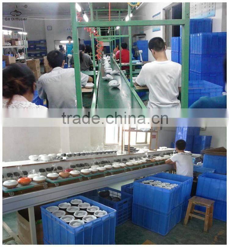 300ml Aroma Essential Oil Diffuser,New Wood Grain Ultrasonic Cool Mist