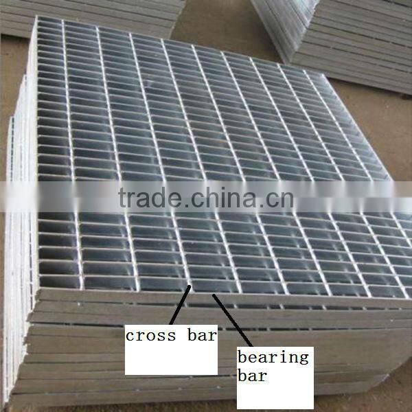 swimming pool gutter grating/stainless steel grating with gutter(factory)