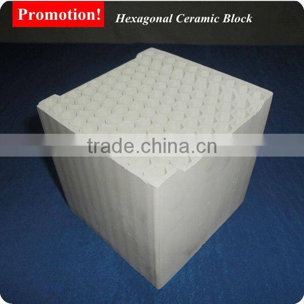 150*150*75mm Cordierite Ceramic Heat Exchanger Block