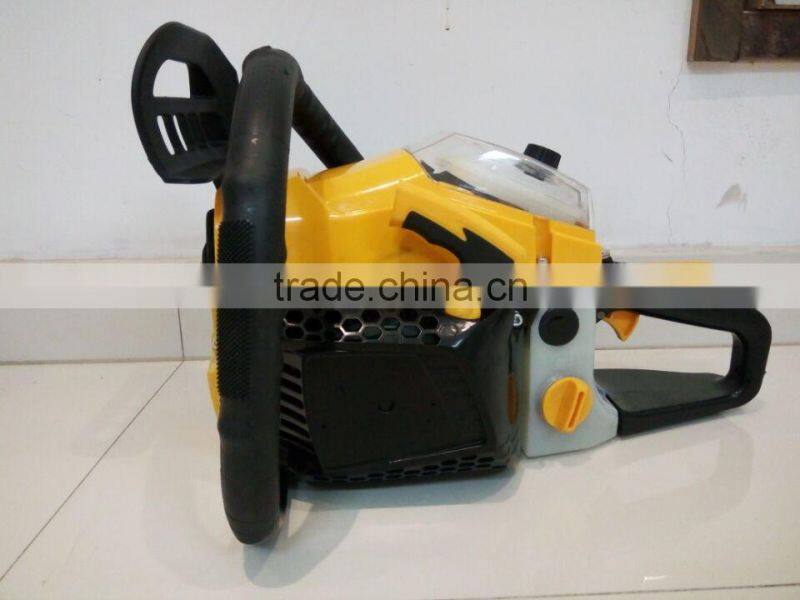 Professional 2.5kw 52cc yellow two stroke 5200 gasoline engine 5200 chainsaw