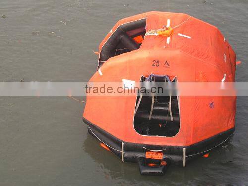 CCS EC 25 Persons SOLAS approval type Inflatable Life Raft
