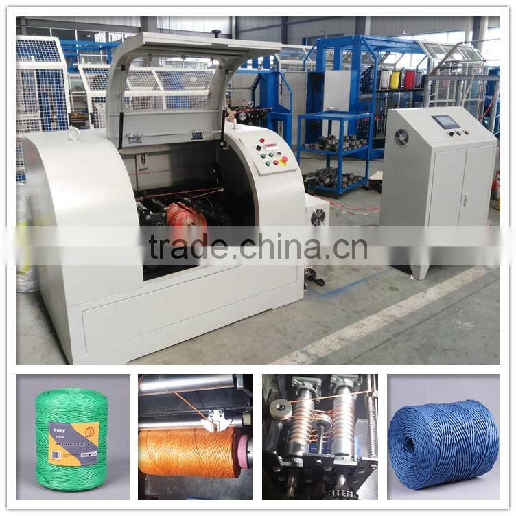 PLASTIC TWINE TWISTER MACHINE TWISTER+WINDER (9kg spool) : https://youtu.be/r-nA2tYRpuI