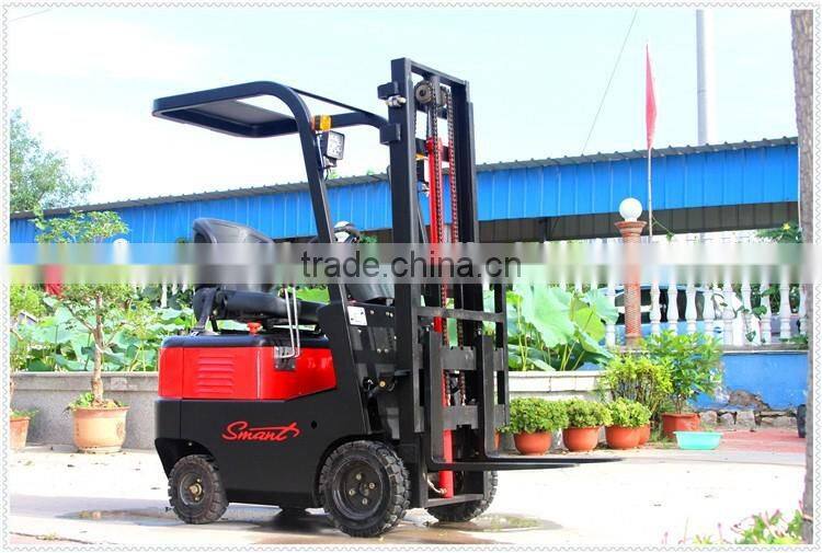 Warehouse Industrial 750kg 48V 140Ah mini electric used forklift for sale
