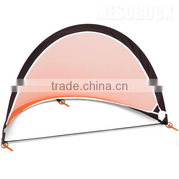 Multiple Color Reflective Strip 4' Two Portable Soccer Nets With Carry Bag Pop Up Soccer Goal