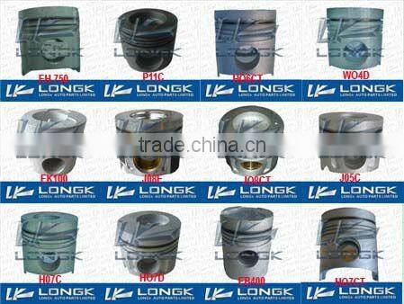 W06E cylinder liner for hino engine