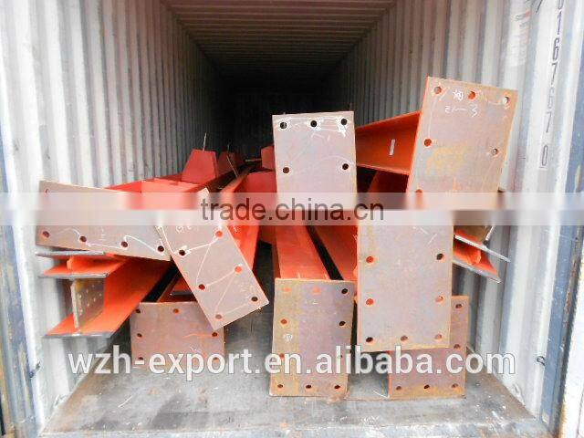 factory steel structure drawing pre engineered steel structure in project