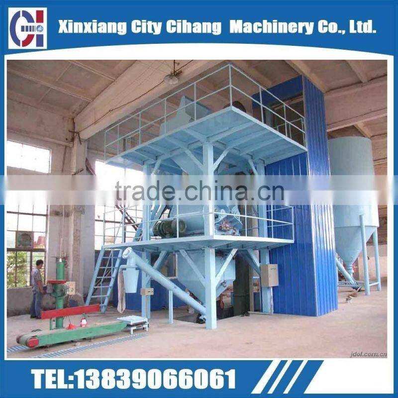 Large output easy operation dry mortar batching plant concrete production line